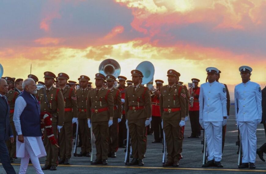 PM Modi received a grand welcome in Mauritius, bilateral relations will be discussed