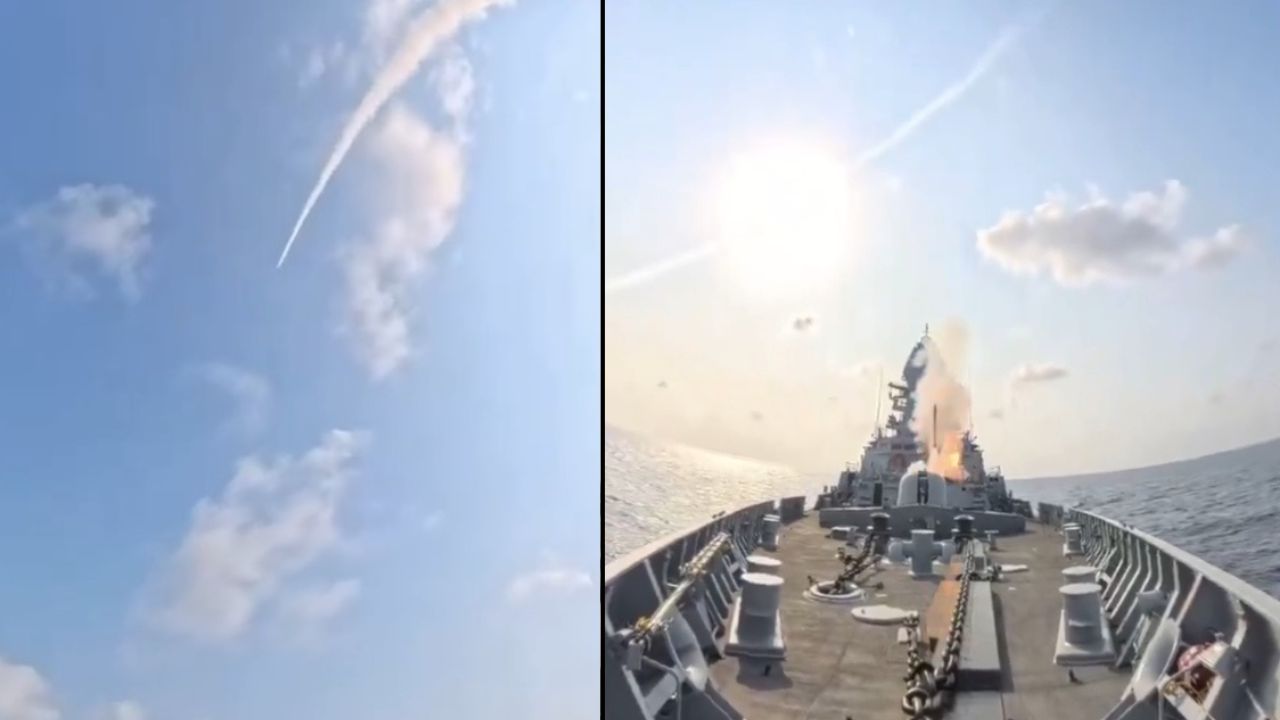 Successful test launch of INS Surat: पाकिस्तान के परीक्षणों के बीच, भारत ने INS Surat से दिखाया अपनी ताकत का दम